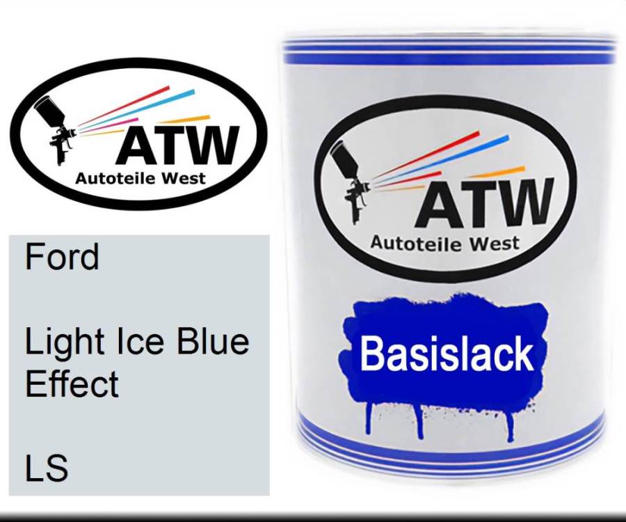 Ford, Light Ice Blue Effect, LS: 1L Lackdose, von ATW Autoteile West.